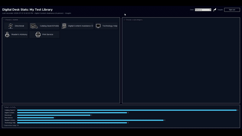 DDS usage example screen recording