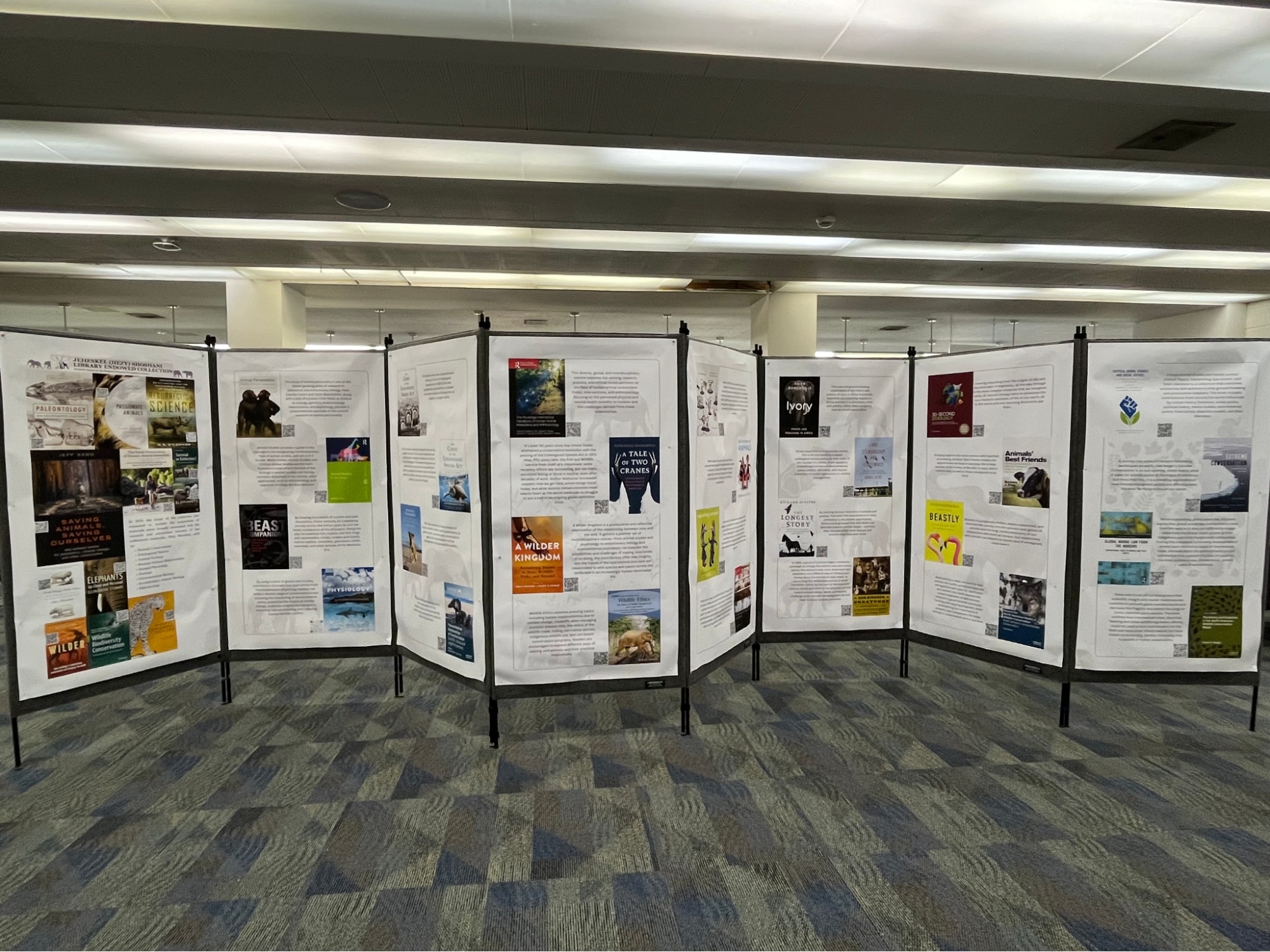 Elephant display panels