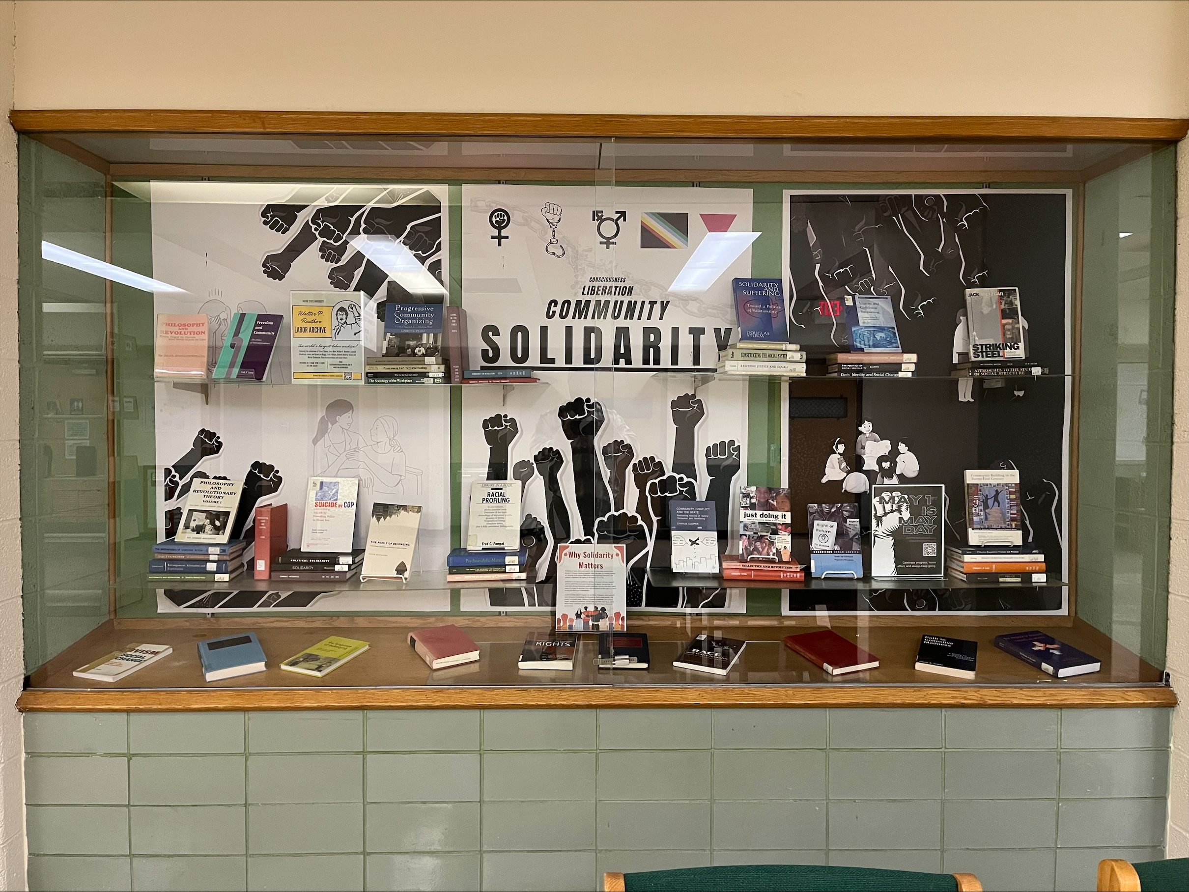Solidarity display panels